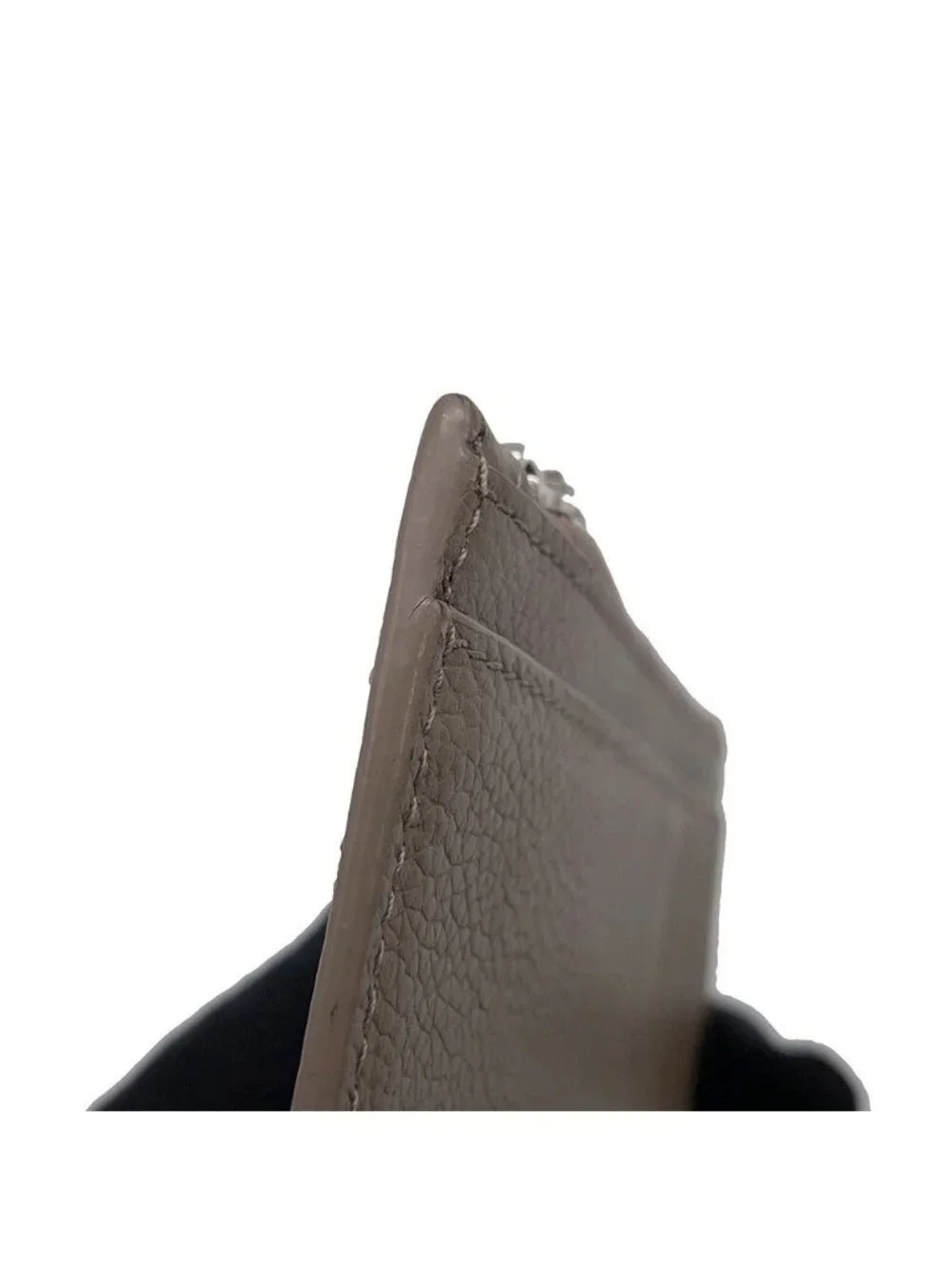 Balenciaga Card Case Fragment Leather Coin